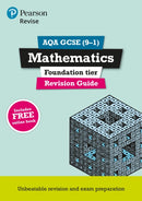 Pearson REVISE AQA GCSE Maths (Foundation) Revision Guide incl. online revision, quizzes and videos - for 2026, 2027 exams