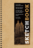 Sketchbook (basic small spiral Kraft)-9781454931515