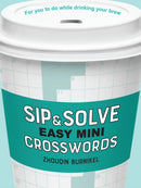 Sip & Solve Easy Mini Crosswords-9781454947950