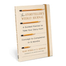 The Storyteller's Weekly Journal : A Guided Planner to Take Your Story from Concept to Completion in 12 Months-9781454955450