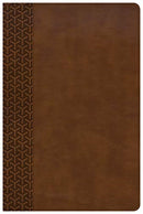 CSB Everyday Study Bible, British Tan LeatherTouch