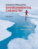 Student Solutions Manual for Environmental Chemistry-9781464106460