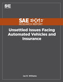 Unsettled Issues Facing Automated Vehicles and Insurance-9781468601947