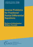 Inverse Problems for Fractional Partial Differential Equations-9781470472771