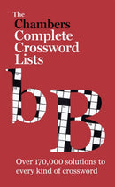 The Chambers Crossword Lists - New Edition : Book-9781471801709