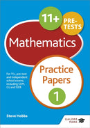 11+ Maths Practice Papers 1 : For 11+, pre-test and independent school exams including CEM, GL and ISEB-9781471849268