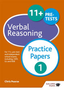 11+ Verbal Reasoning Practice Papers 1 : For 11+, pre-test and independent school exams including CEM, GL and ISEB-9781471849299