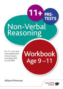 Non-Verbal Reasoning Workbook Age 9-11 : For 11+, pre-test and independent school exams including CEM, GL and ISEB-9781471849350