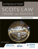 Introductory Scots Law Third Edition : Theory and Practice-9781471863691