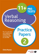 11+ Verbal Reasoning Practice Papers 2 : For 11+, pre-test and independent school exams including CEM, GL and ISEB-9781471869068