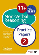 11+ Non-Verbal Reasoning Practice Papers  2 : For 11+, pre-test and independent school exams including CEM, GL and ISEB-9781471869075