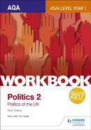 AQA AS/A-level Politics workbook 2: Politics of the UK-9781471889622