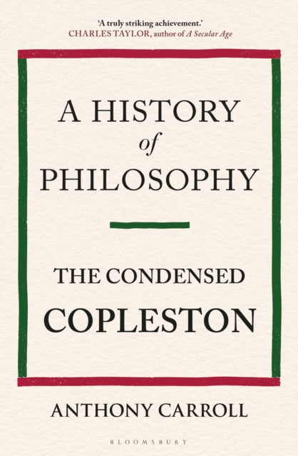 A History of Philosophy : The Condensed Copleston-9781472950765