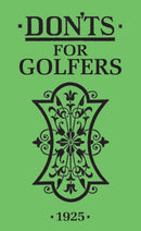 Don''ts for Golfers