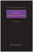 Jackson's Matrimonial Finance Tenth edition-9781474307017