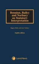 Bennion on Statutory Interpretation-9781474316729