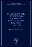 James Boswell, The Journals in Scotland, England and Ireland, 1766-1769-9781474410267