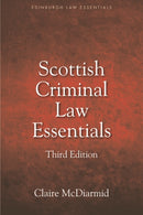 Scottish Criminal Law Essentials-9781474420310