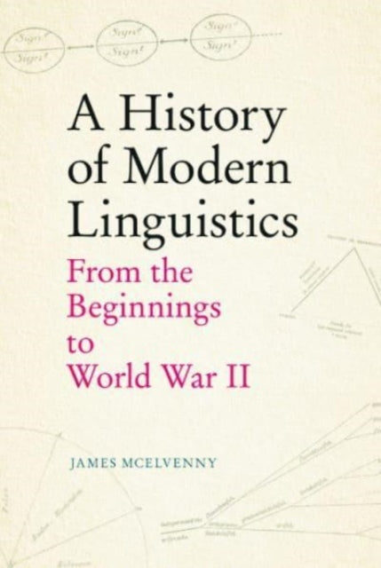 A History of Modern Linguistics : From the Beginnings to World War II-9781474470025
