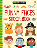 Funny Faces Sticker Book-9781474947664