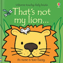 That's not my lion...