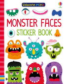 Monster Faces Sticker Book-9781474960311