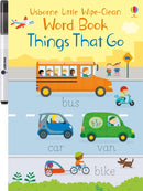 Little Wipe-Clean Word Book Things That Go-9781474968133