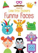 Little First Stickers Funny Faces-9781474968232