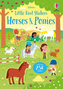 Little First Stickers Horses and Ponies-9781474969253