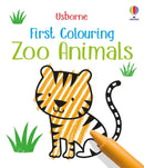 First Colouring Zoo Animals-9781474985895