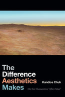 The Difference Aesthetics Makes : On the Humanities "After Man"-9781478000921