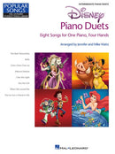 Disney Piano Duets : Popular Songs - 8 Songs for 1 Piano, 4 Hands-9781480305472
