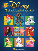 Disney Movie Classics : Five-Finger Piano - 8 Songs for Beginners-9781480363205