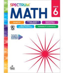 Spectrum Math Workbook Grade 6-9781483871493