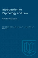 Introduction to Psychology and Law : Canadian Perspectives-9781487572761