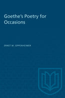 Goethe's Poetry for Occasions-9781487578763