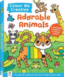Colour Me Creative: Adorable Animals-9781488916564