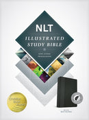 Illustrated Study Bible NLT, TuTone (LeatherLike, Black/Onyx, Indexed)