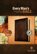 Every Man''s Bible NLT, Deluxe Explorer Edition (LeatherLike, Brown, Indexed)