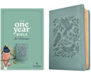 NLT The One Year Bible for Women, Birdsong Teal-9781496449467