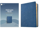 NLT Midnight Mom Devotional Bible (LeatherLike, Starlit Navy, Red Letter, Filament Enabled)
