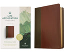 NLT Life Application Study Bible, Third Edition, Mahaogany-9781496484727