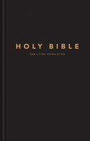 NLT Large Print Pew Bible, Black-9781496489548