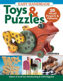 Easy Handmade Toys & Puzzles : 35 Wood Projects & Patterns-9781497102767