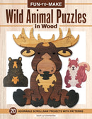 Fun to Make Wild Animal Puzzles in Wood