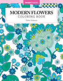 Modern Flowers Coloring Book-9781497200005
