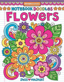 Notebook Doodles Flowers : Coloring & Activity Book-9781497200142