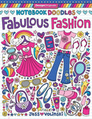 Notebook Doodles Fabulous Fashion : Coloring & Activity Book-9781497200166