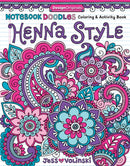 Notebook Doodles Henna Style : Coloring & Activity Book-9781497200173
