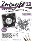 Zentangle 12, Workbook Edition : New and Advanced Techniques in Black and White-9781497200203
